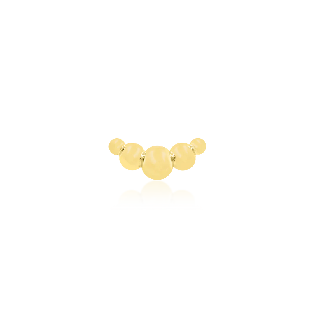 Gold croissant - Junipurr jewelry