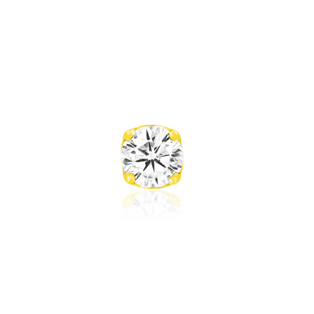 Prong set cubic zirconia - Junipurr jewelry