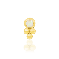 Opal bezel set - Junipurr jewelry