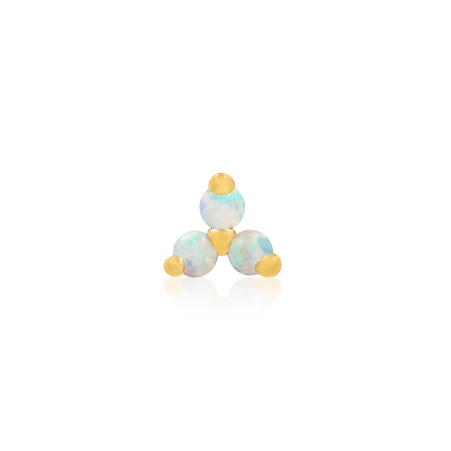Trinity with opal - Junipurr jewelry