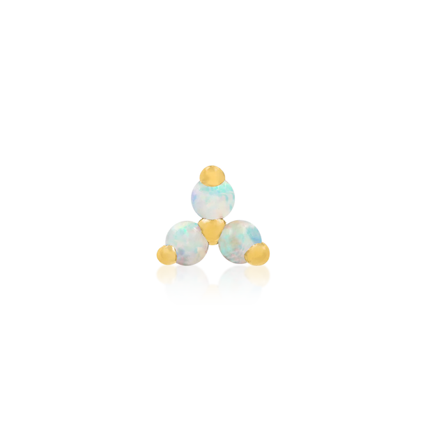 Trinity with opal - Junipurr jewelry