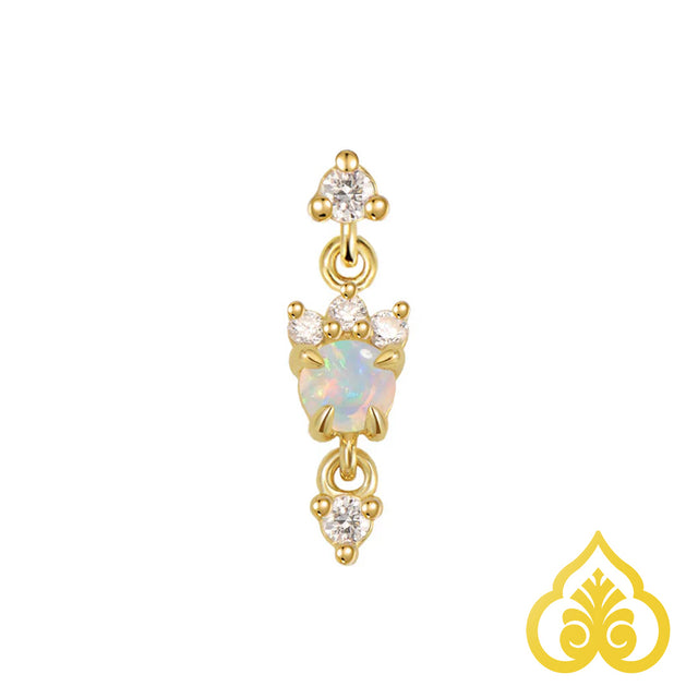 Leia diamond dangle top - Modern Mood