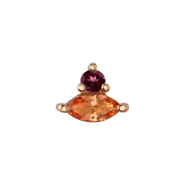 Matcha - Anastasia topaz & Rhodolite - BVLA