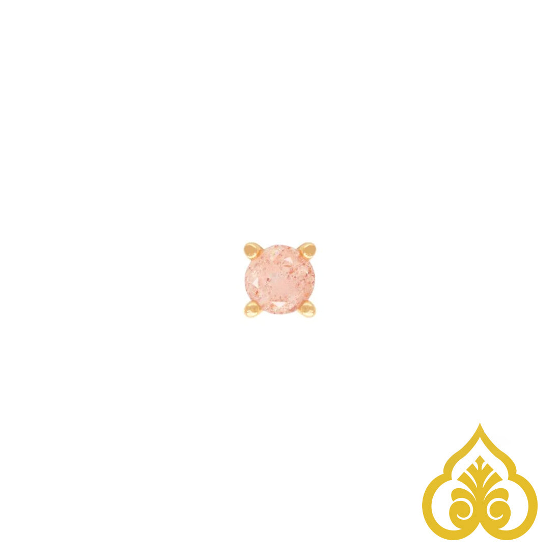 Prong gem - Sunstone - Buddha Jewelry