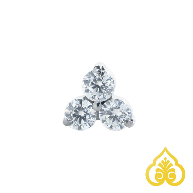 Trinity top - Basic titanium